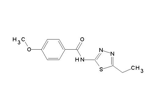 N-(5-ethyl-1,3,4-thiadiazol-2-yl)-4-methoxybenzamide
