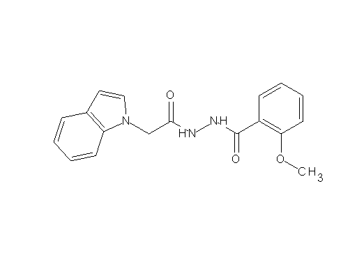 N'-(1H-indol-1-ylacetyl)-2-methoxybenzohydrazide