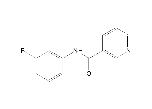 N-(3-fluorophenyl)nicotinamide