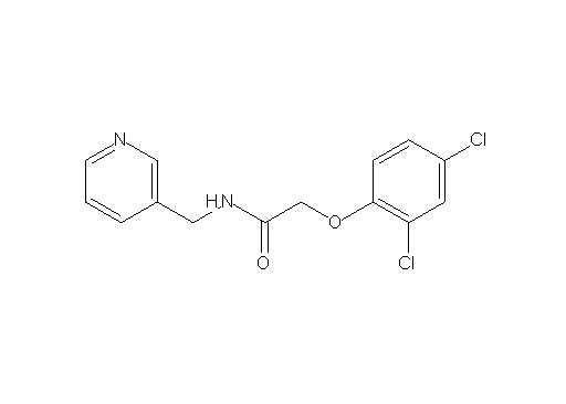 2-(2,4-dichlorophenoxy)-N-(3-pyridinylmethyl)acetamide