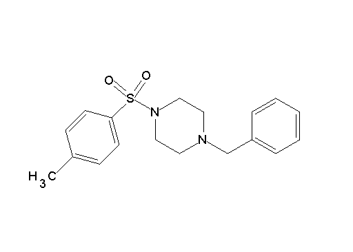 1-benzyl-4-[(4-methylphenyl)sulfonyl]piperazine