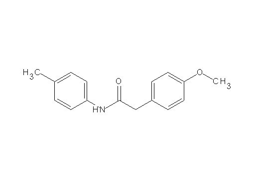 2-(4-methoxyphenyl)-N-(4-methylphenyl)acetamide