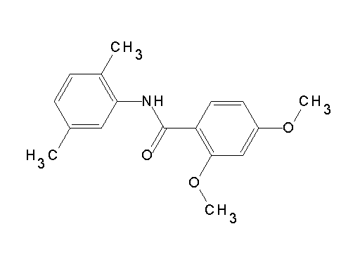 N-(2,5-dimethylphenyl)-2,4-dimethoxybenzamide - Click Image to Close