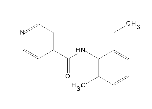 N-(2-ethyl-6-methylphenyl)isonicotinamide