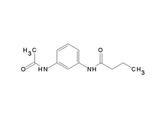 N-[3-(acetylamino)phenyl]butanamide