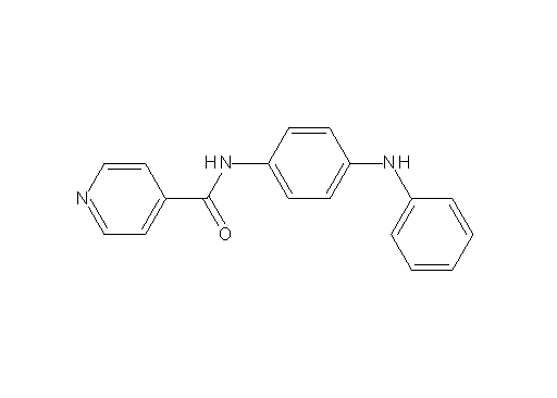 N-(4-anilinophenyl)isonicotinamide