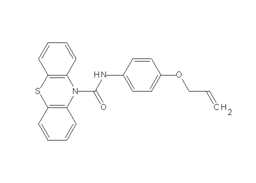 N-[4-(allyloxy)phenyl]-10H-phenothiazine-10-carboxamide