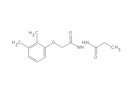 N'-[2-(2,3-dimethylphenoxy)acetyl]propanohydrazide