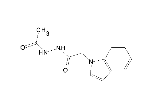 N'-acetyl-2-(1H-indol-1-yl)acetohydrazide