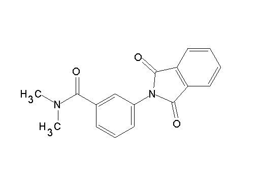 3-(1,3-dioxo-1,3-dihydro-2H-isoindol-2-yl)-N,N-dimethylbenzamide
