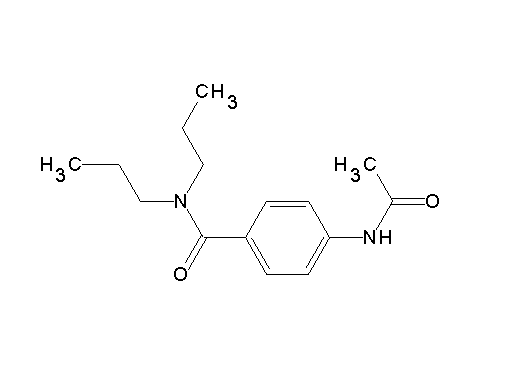 4-(acetylamino)-N,N-dipropylbenzamide