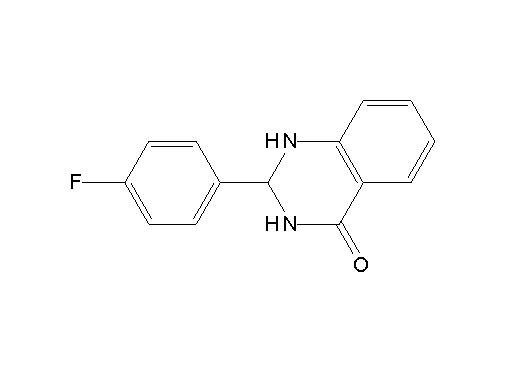 2-(4-fluorophenyl)-2,3-dihydro-4(1H)-quinazolinone