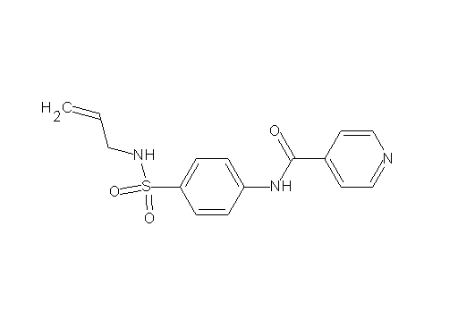 N-{4-[(allylamino)sulfonyl]phenyl}isonicotinamide