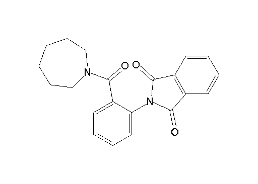2-[2-(1-azepanylcarbonyl)phenyl]-1H-isoindole-1,3(2H)-dione