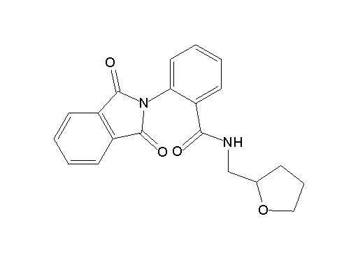 2-(1,3-dioxo-1,3-dihydro-2H-isoindol-2-yl)-N-(tetrahydro-2-furanylmethyl)benzamide