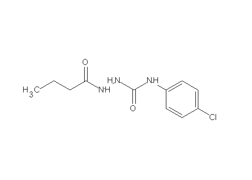 2-butyryl-N-(4-chlorophenyl)hydrazinecarboxamide