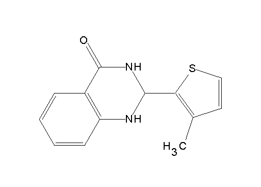 2-(3-methyl-2-thienyl)-2,3-dihydro-4(1H)-quinazolinone