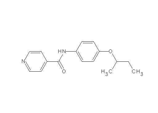 N-(4-sec-butoxyphenyl)isonicotinamide