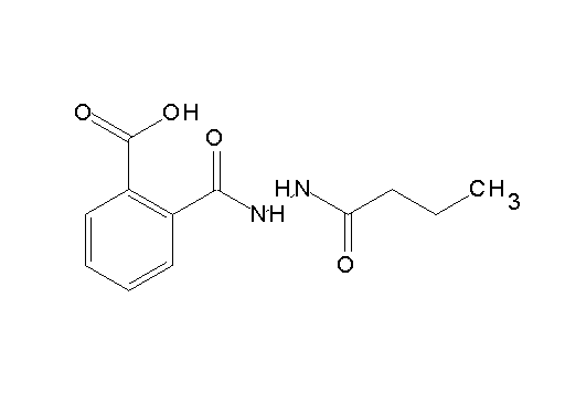 2-[(2-butyrylhydrazino)carbonyl]benzoic acid
