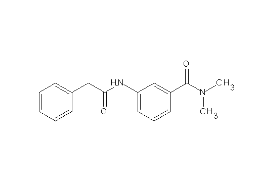 N,N-dimethyl-3-[(phenylacetyl)amino]benzamide