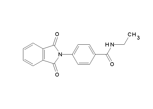 4-(1,3-dioxo-1,3-dihydro-2H-isoindol-2-yl)-N-ethylbenzamide