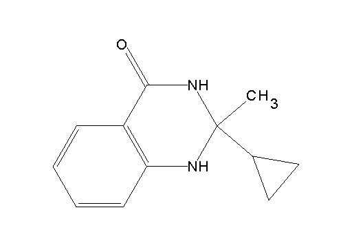 2-cyclopropyl-2-methyl-2,3-dihydro-4(1H)-quinazolinone