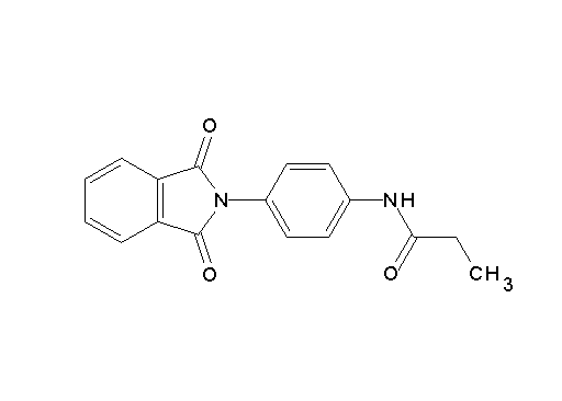 N-[4-(1,3-dioxo-1,3-dihydro-2H-isoindol-2-yl)phenyl]propanamide