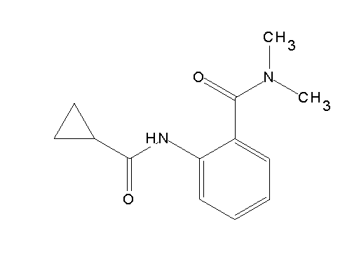 2-[(cyclopropylcarbonyl)amino]-N,N-dimethylbenzamide