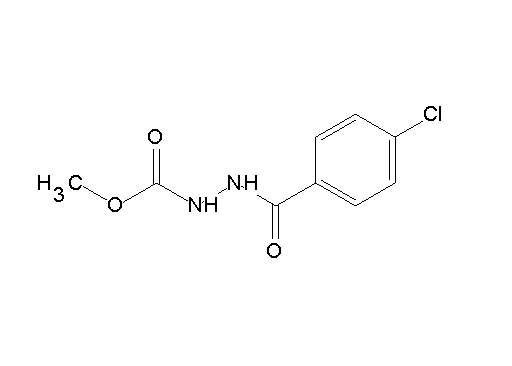 methyl 2-(4-chlorobenzoyl)hydrazinecarboxylate