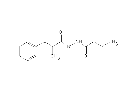 N'-(2-phenoxypropanoyl)butanohydrazide