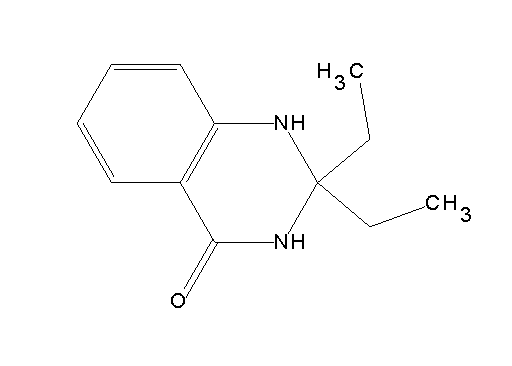 2,2-diethyl-2,3-dihydro-4(1H)-quinazolinone