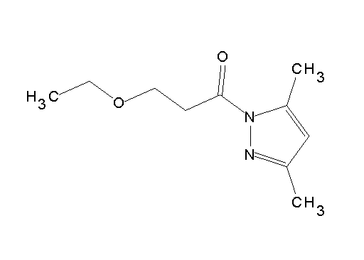 1-(3-ethoxypropanoyl)-3,5-dimethyl-1H-pyrazole