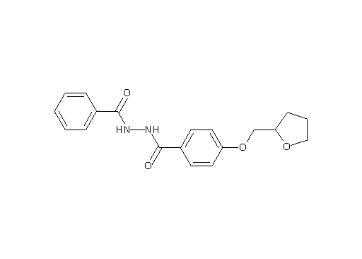 N'-benzoyl-4-(tetrahydro-2-furanylmethoxy)benzohydrazide