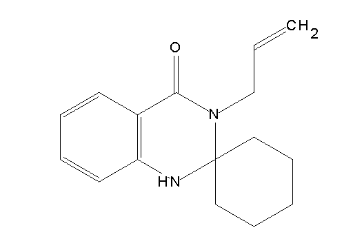 3'-allyl-1'H-spiro[cyclohexane-1,2'-quinazolin]-4'(3'H)-one