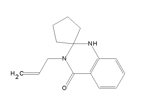 3'-allyl-1'H-spiro[cyclopentane-1,2'-quinazolin]-4'(3'H)-one