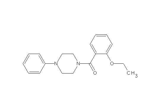 1-(2-ethoxybenzoyl)-4-phenylpiperazine