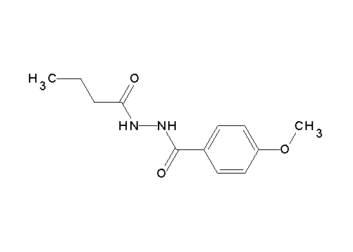 N'-butyryl-4-methoxybenzohydrazide