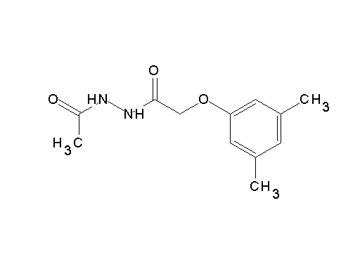 N'-acetyl-2-(3,5-dimethylphenoxy)acetohydrazide