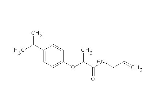 N-allyl-2-(4-isopropylphenoxy)propanamide