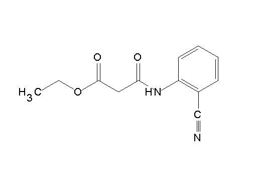 ethyl 3-[(2-cyanophenyl)amino]-3-oxopropanoate