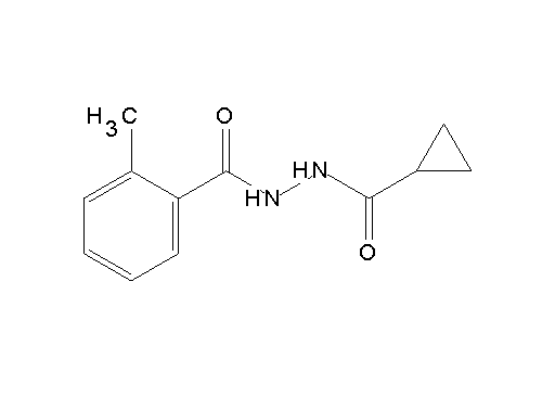 N'-(cyclopropylcarbonyl)-2-methylbenzohydrazide