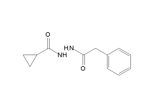 N'-(2-phenylacetyl)cyclopropanecarbohydrazide