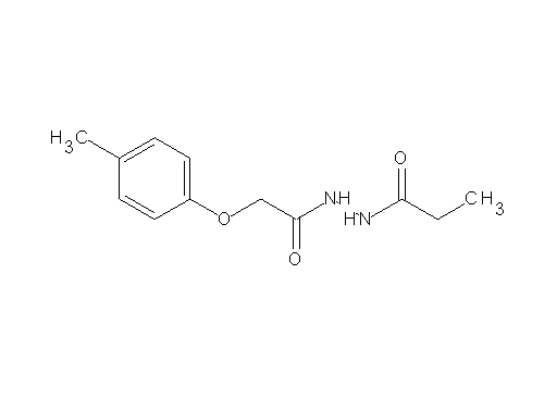 N'-[2-(4-methylphenoxy)acetyl]propanohydrazide