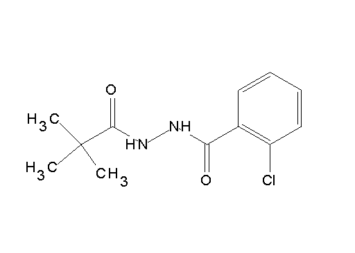 2-chloro-N'-(2,2-dimethylpropanoyl)benzohydrazide