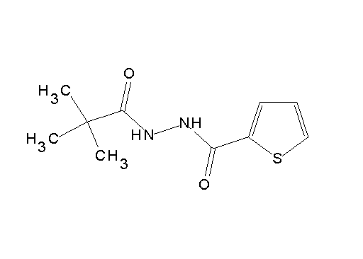 N'-(2,2-dimethylpropanoyl)-2-thiophenecarbohydrazide