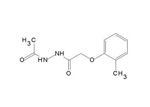 N'-acetyl-2-(2-methylphenoxy)acetohydrazide