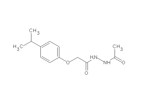 N'-acetyl-2-(4-isopropylphenoxy)acetohydrazide