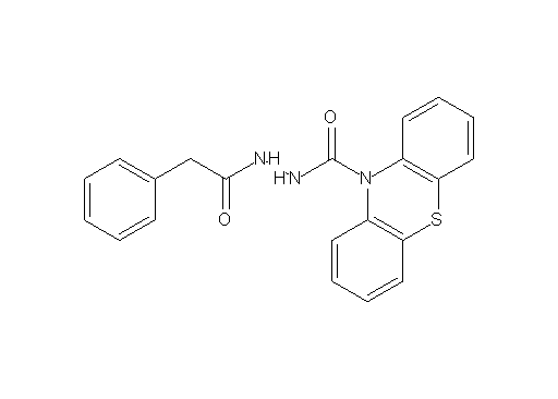 N'-(2-phenylacetyl)-10H-phenothiazine-10-carbohydrazide