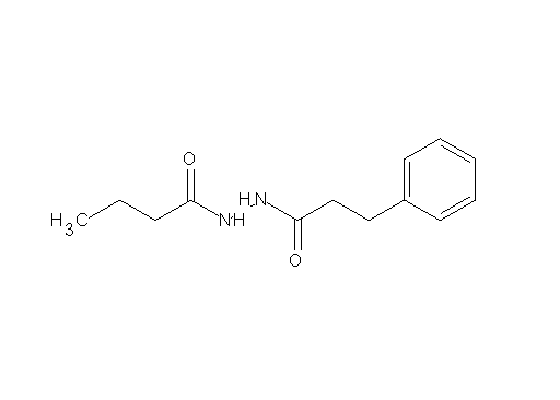 N'-(3-phenylpropanoyl)butanohydrazide