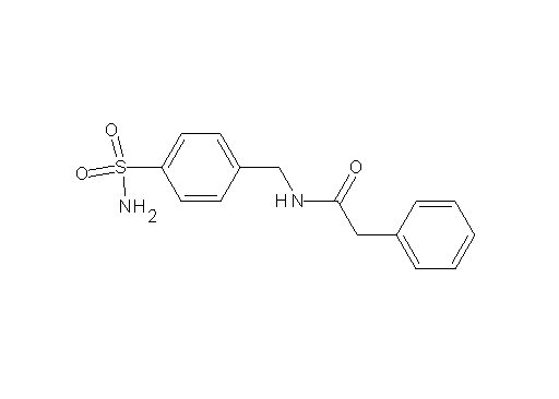 N-[4-(aminosulfonyl)benzyl]-2-phenylacetamide